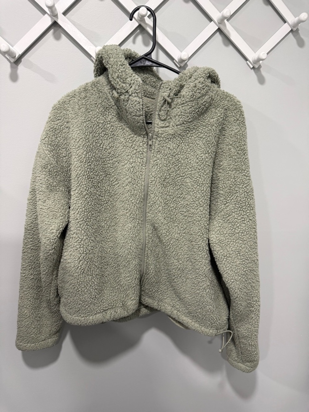 Victoria’s Secret PINK Sherpa hoodie size large
